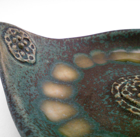 Chrysocolla Soap Dish - Ildikó Károlyi
