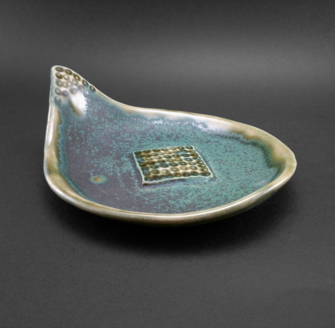 Chrysocolla Soap Dish - Ildikó Károlyi