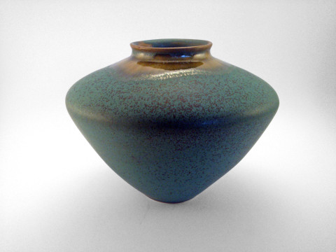 Chrysocolla Vase - Ildikó Károlyi