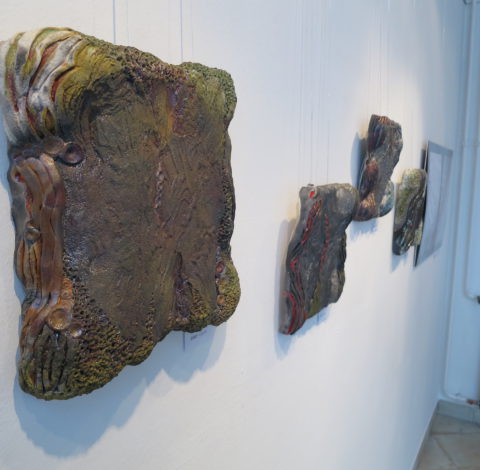 Four Elements: Wall Pieces - Ildikó Károlyi