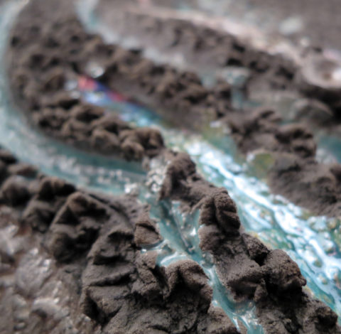 Four Elements: Water (Detail) - Ildikó Károlyi