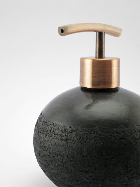 Black Pearl Soap Dispenser - Ildikó Károlyi