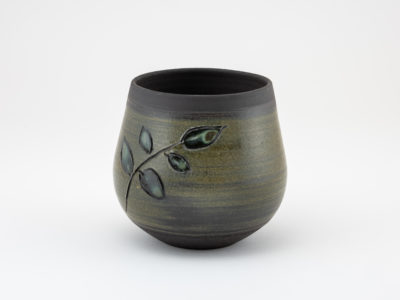Mate Gourd with Leaf Branch motive: Ildikó Károlyi