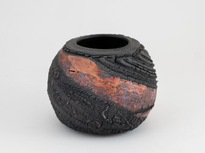 Autumn's Embrace: Whispering Globe Autumn's Embrace: Whispering Globe by Ildikó Károlyi ceramics