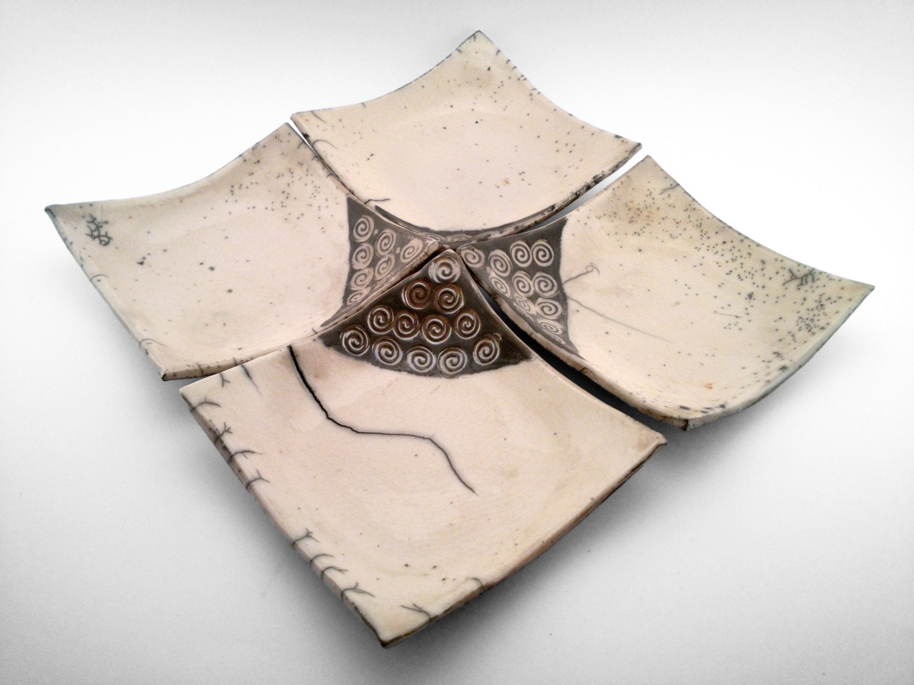 Spiral Plate Set - Ildikó Károlyi