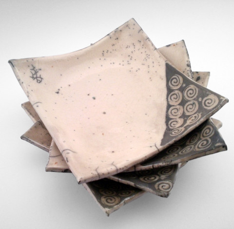 Spiral Plate Set - Ildikó Károlyi