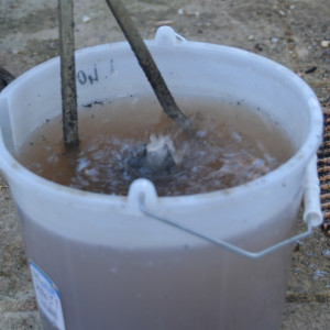 Raku+Water: With care as they can still blow up